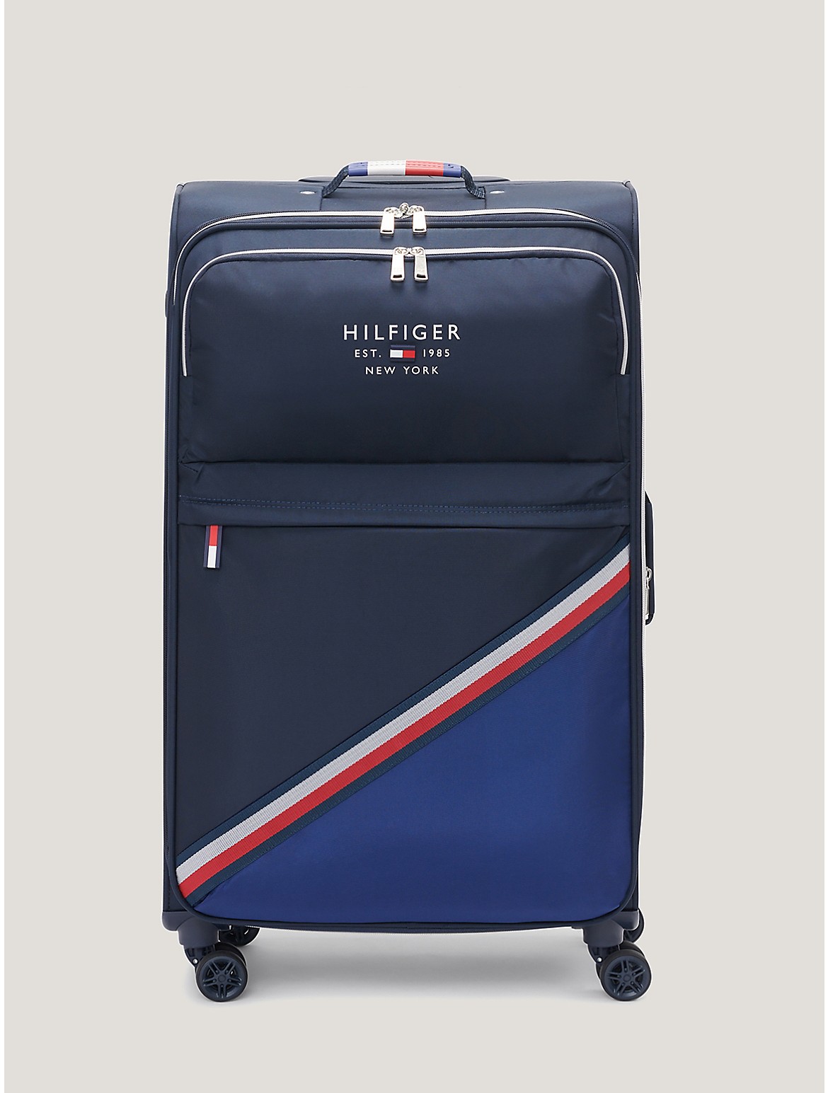Tommy Hilfiger Men's 28" Soft Case Spinner Suitcase - Blue