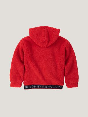 Kids Sherpa Hoodie Tommy Hilfiger USA