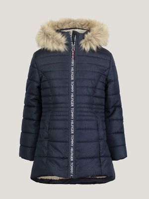 Kids long puffer clearance