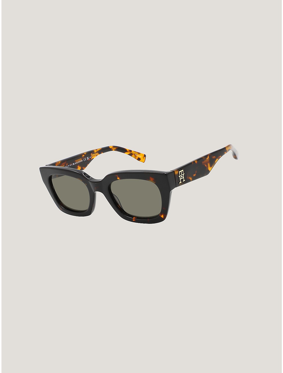Tommy Hilfiger Women's TH Logo Butterfly Sunglasses