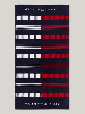 Signature Color Stripe Beach Towel | Tommy Hilfiger