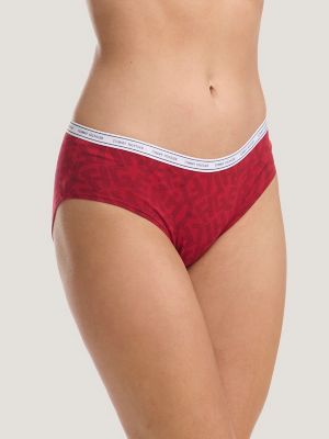 Tommy Hilfiger Women's Hipster-Cut Classic Cotton Underwear Panty