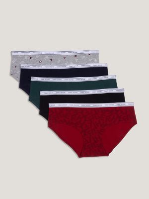 Tommy Hilfiger Womens 3 Pack Cotton Logo Bikini Underwear, Multipack :  : Clothing, Shoes & Accessories