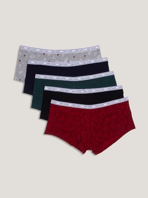 Tommy Hilfiger Women's Underwear Cotton Brief Panties, 5 Pack