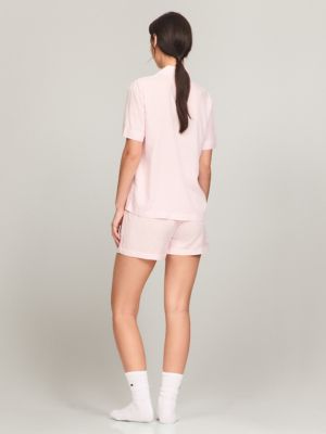 Stripe Sleep Set, Light Pink Stripe