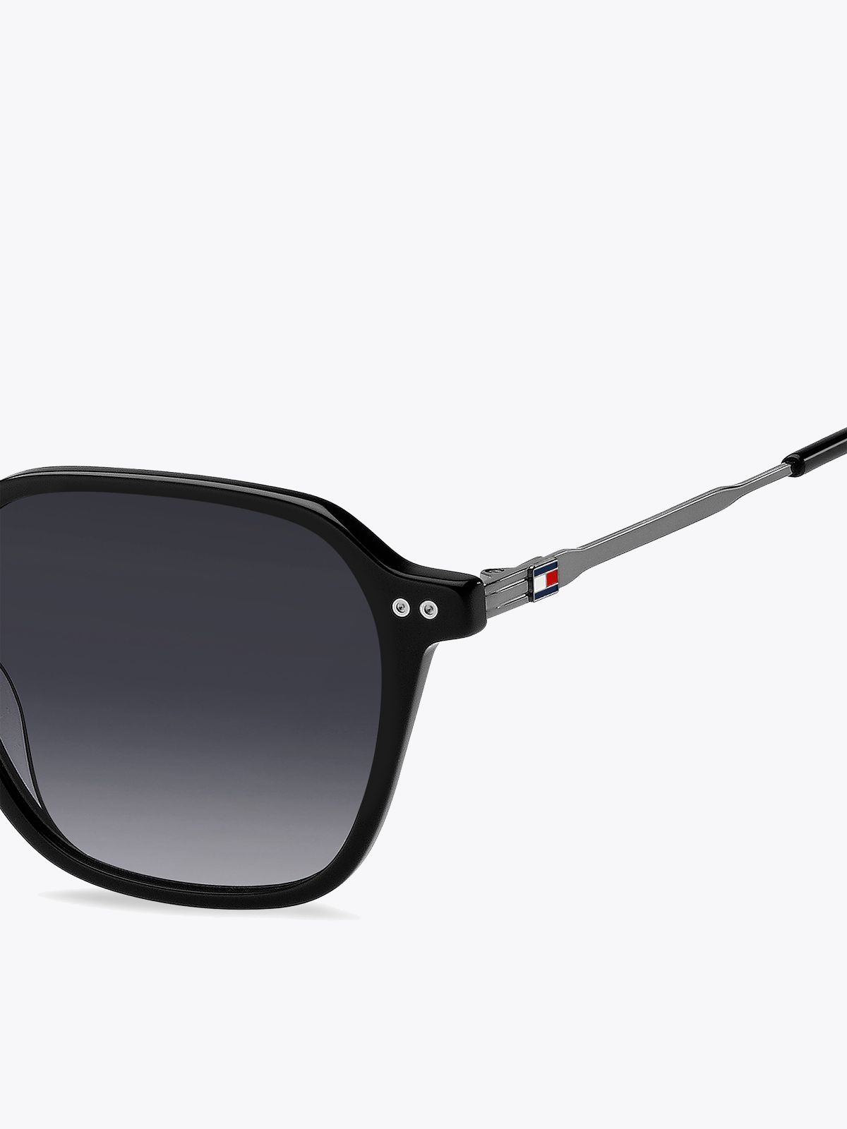 Modern Prep Oval Sunglasses — Black
