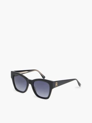 Modern Prep Butterfly Sunglasses, Black