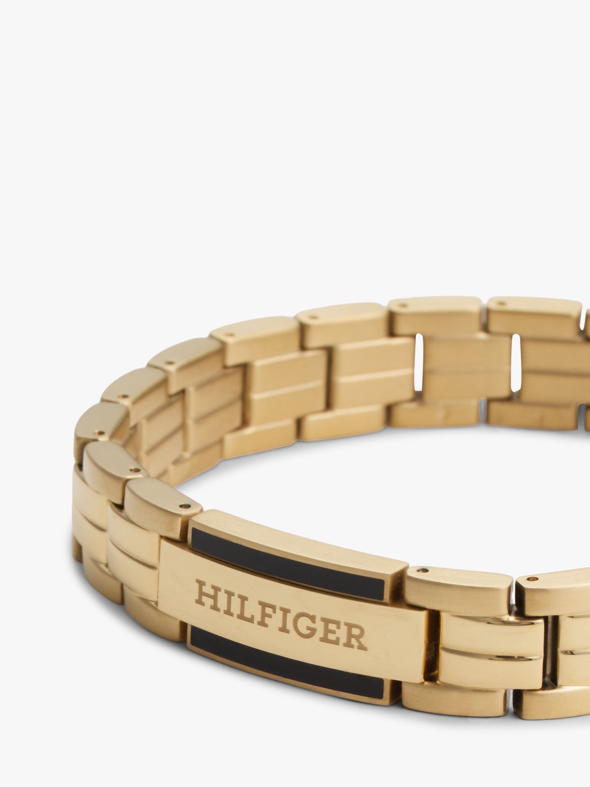 Monotype Logo Link Bracelet — Gold