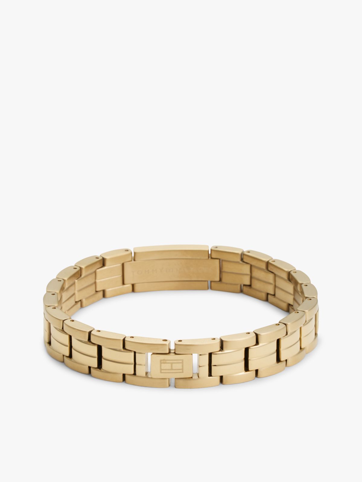 Monotype Logo Link Bracelet — Gold