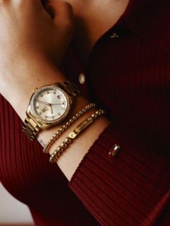 Monotype Metal Bead Bracelet — Gold Plated 3