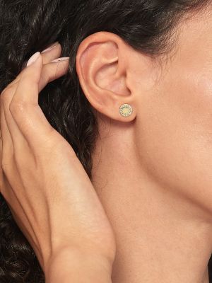Mini Crystals Earring, Gold