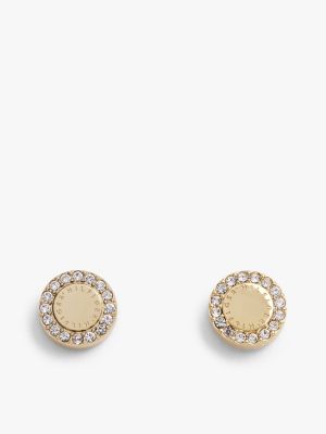 Mini Crystals Earring, Gold
