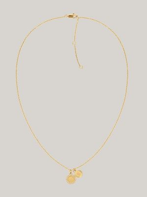 Mini Crystals Necklace, Gold