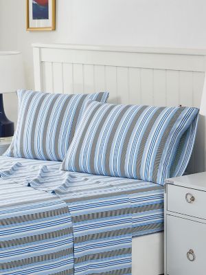 Stripe Sheet Set, Shirting Stripe