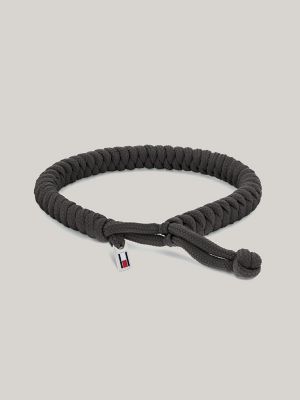 Nylon Chunky Bracelet, Black