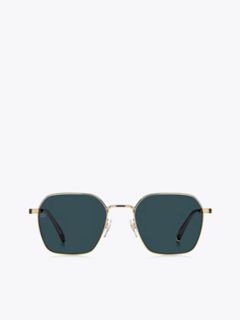 Modern Prep Geometric Sunglasses — Gold 2