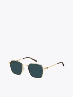 Modern Prep Geometric Sunglasses — Gold 1