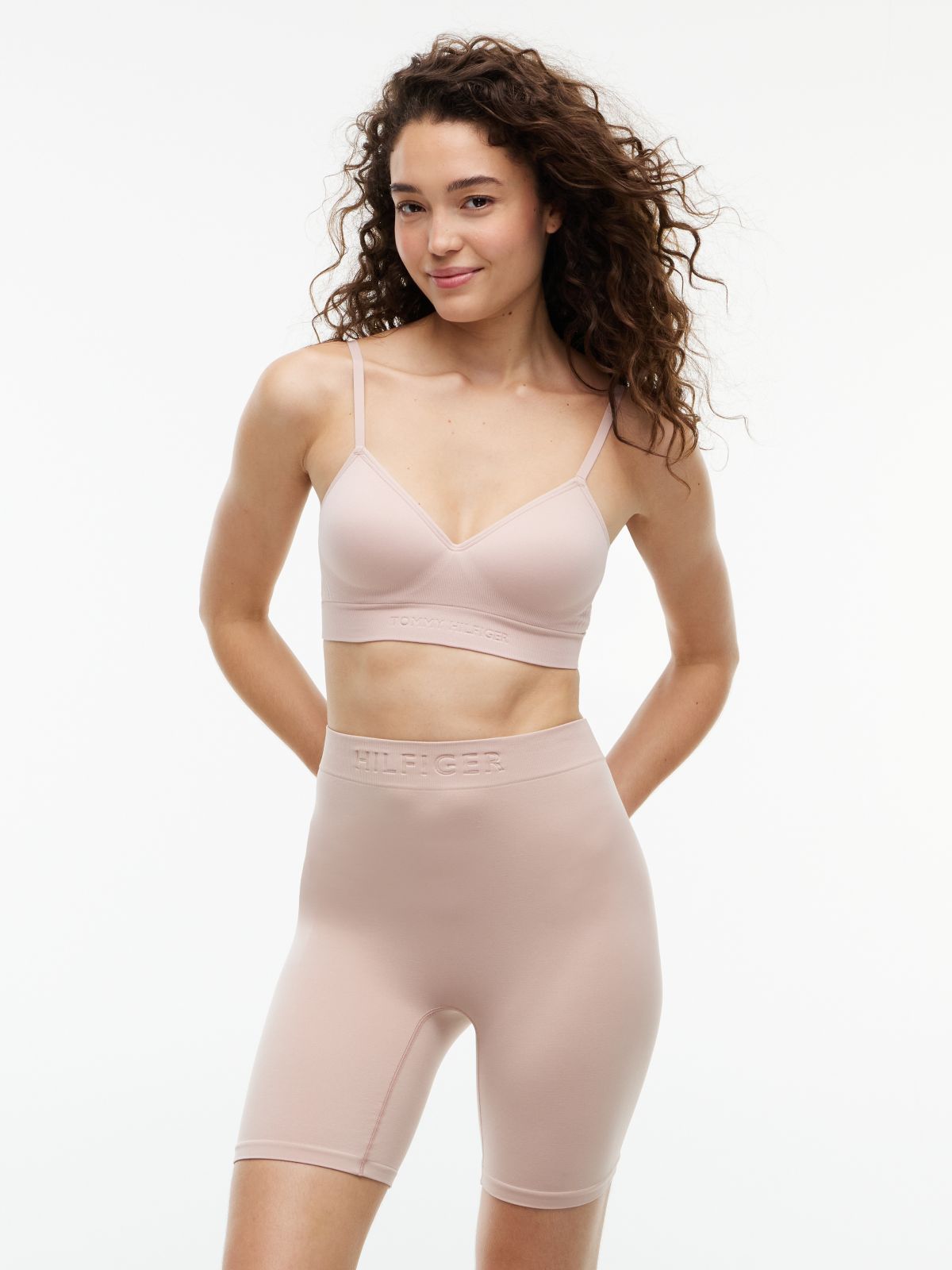 Seamless Biker Short 2-Pack — Beige / Sparrow