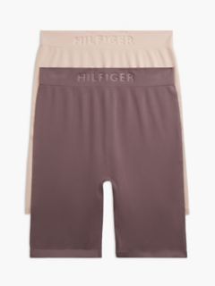 Seamless Biker Short 2-Pack — Beige / Sparrow 1
