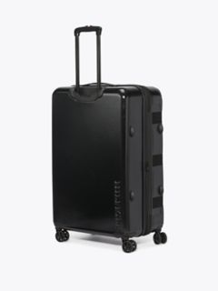 28" Colorblock Hardcase Spinner Luggage — Black 2