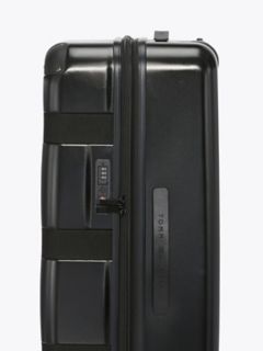 28" Colorblock Hardcase Spinner Luggage — Black 3