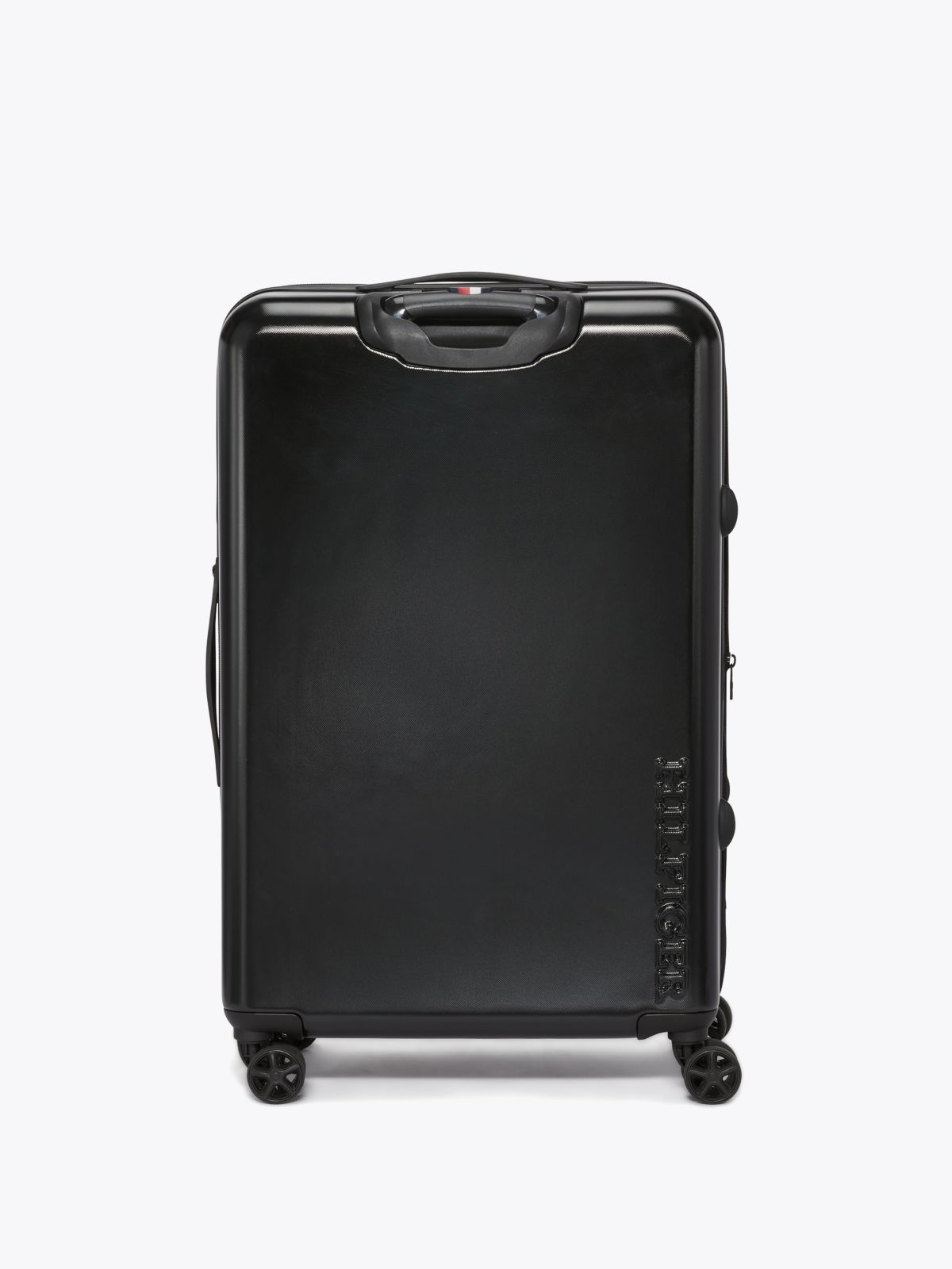28" Colorblock Hardcase Spinner Luggage — Black