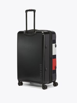 28" Colorblock Hardcase Spinner Luggage, Navy Multi