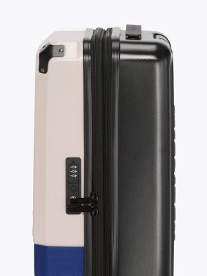 Мужские чемоданы Tommy Hilfiger 21" Colorblock Hardcase Spinner Luggage — фото 3