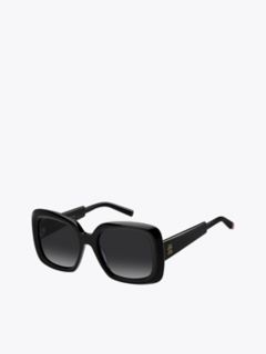 Square-Frame Sunglasses — Black 1