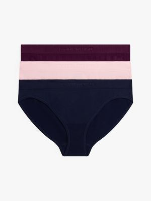 Mini Pointelle Bikini Brief 3-Pack, Multi
