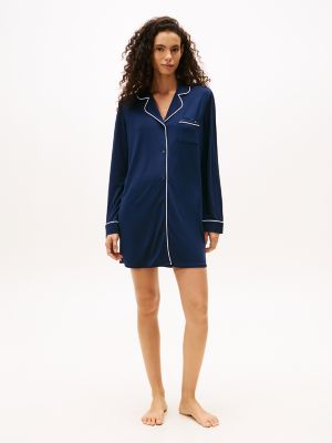 Pajama Shirtdress, Sky Captain
