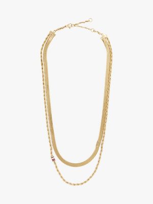 Double Layer Necklace, Gold