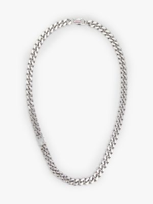 TH85 Chain Link Necklace, Silver