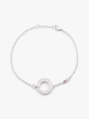 Женские украшения Tommy Hilfiger Shimmer Necklace & Bracelet Gift Set, цвет: Серебряный — фото 3