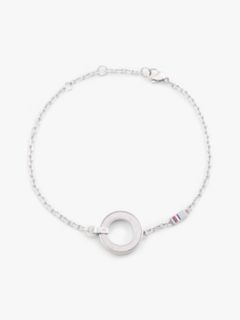 Shimmer Necklace & Bracelet Gift Set — Silver 3