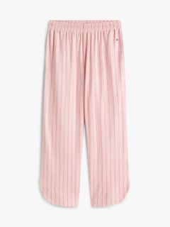 Cropped Tank Top & Pant Sleep Set — Blossom Pinstripe 6