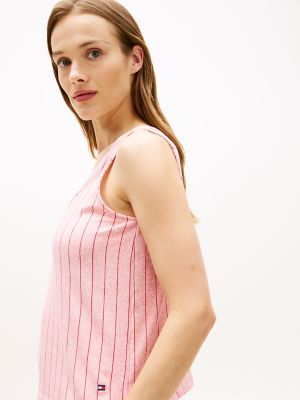 Женские брюки Tommy Hilfiger Cropped Tank Top & Pant Sleep Set — фото 3