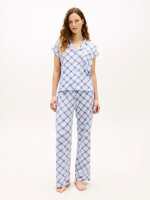 Short-Sleeve Shirt & Pant Sleep Set