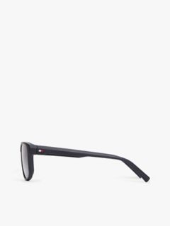 Classic Rectangular Frame Sunglasses — Blue 2