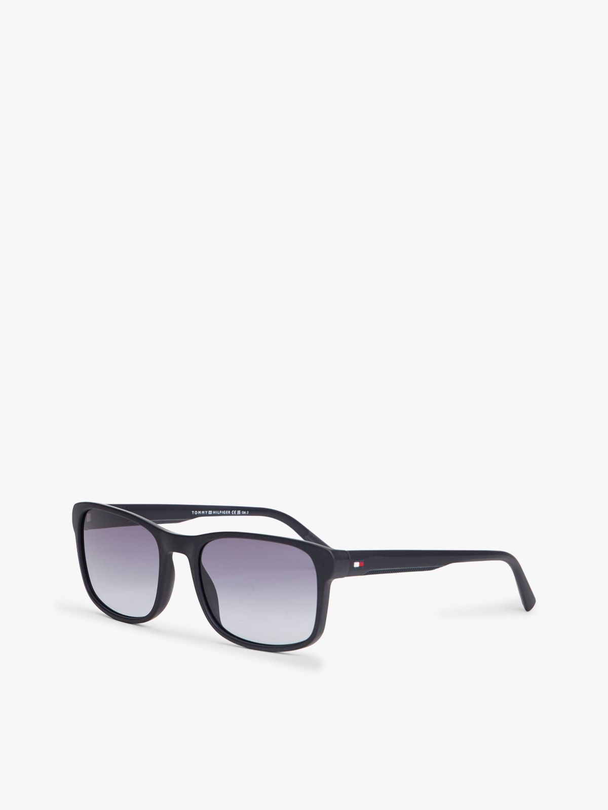 Classic Rectangular Frame Sunglasses — Blue