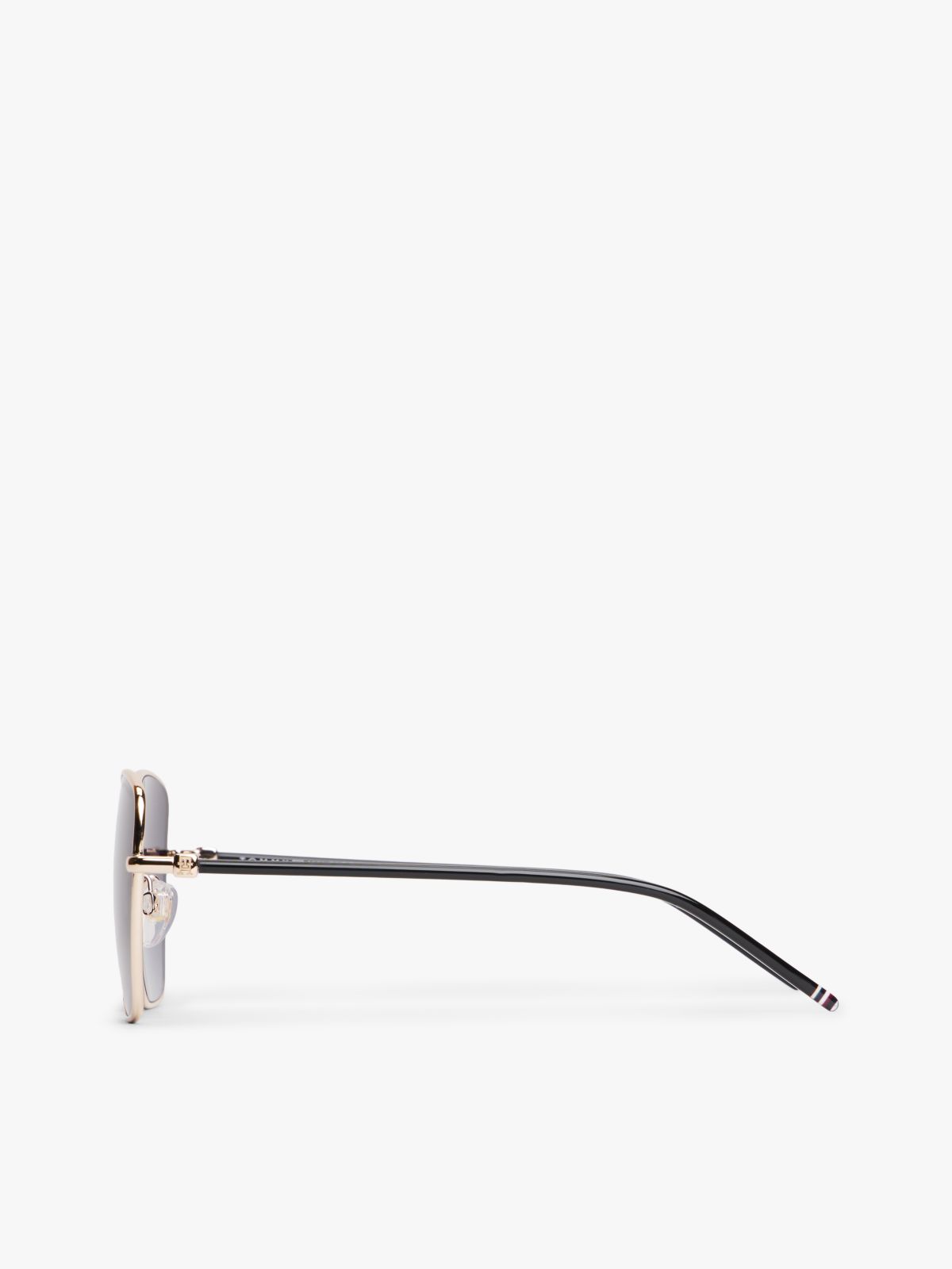 Metal Butterfly Frame Sunglasses — Gold