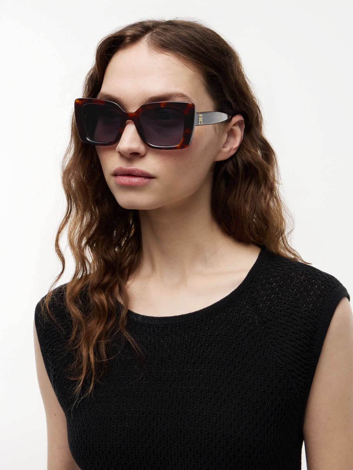 Bold Butterfly Frame Sunglasses — Havana