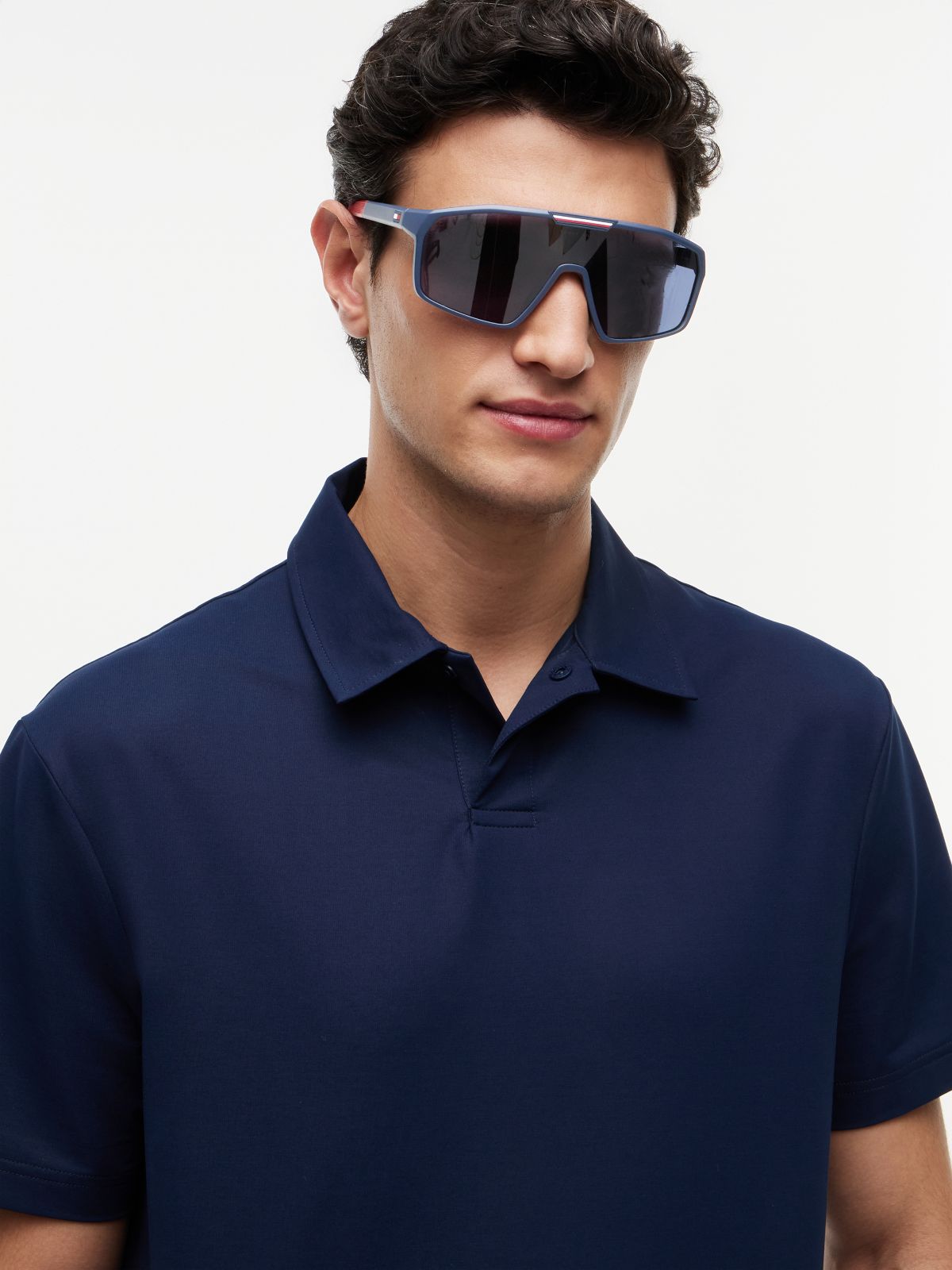 Pantos Frame Sunglasses — Blue