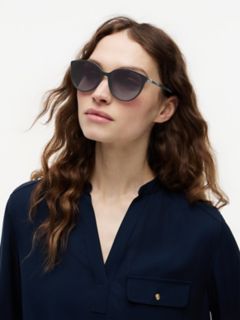 Pantos Frame Sunglasses — Black 3