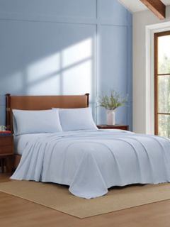 Check Print Sheet Set — White/ Blue 4