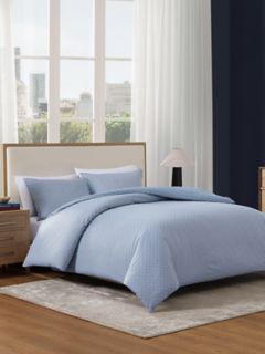 Allover Hilfiger Flag Comforter Set — Yale Blue 4