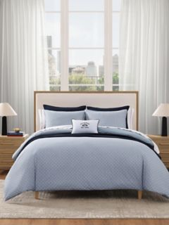 Allover Hilfiger Flag Comforter Set — Yale Blue 5