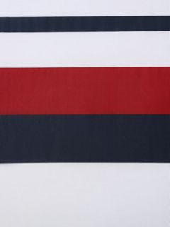 Classic Stripe Duvet Set — White/Multi 2