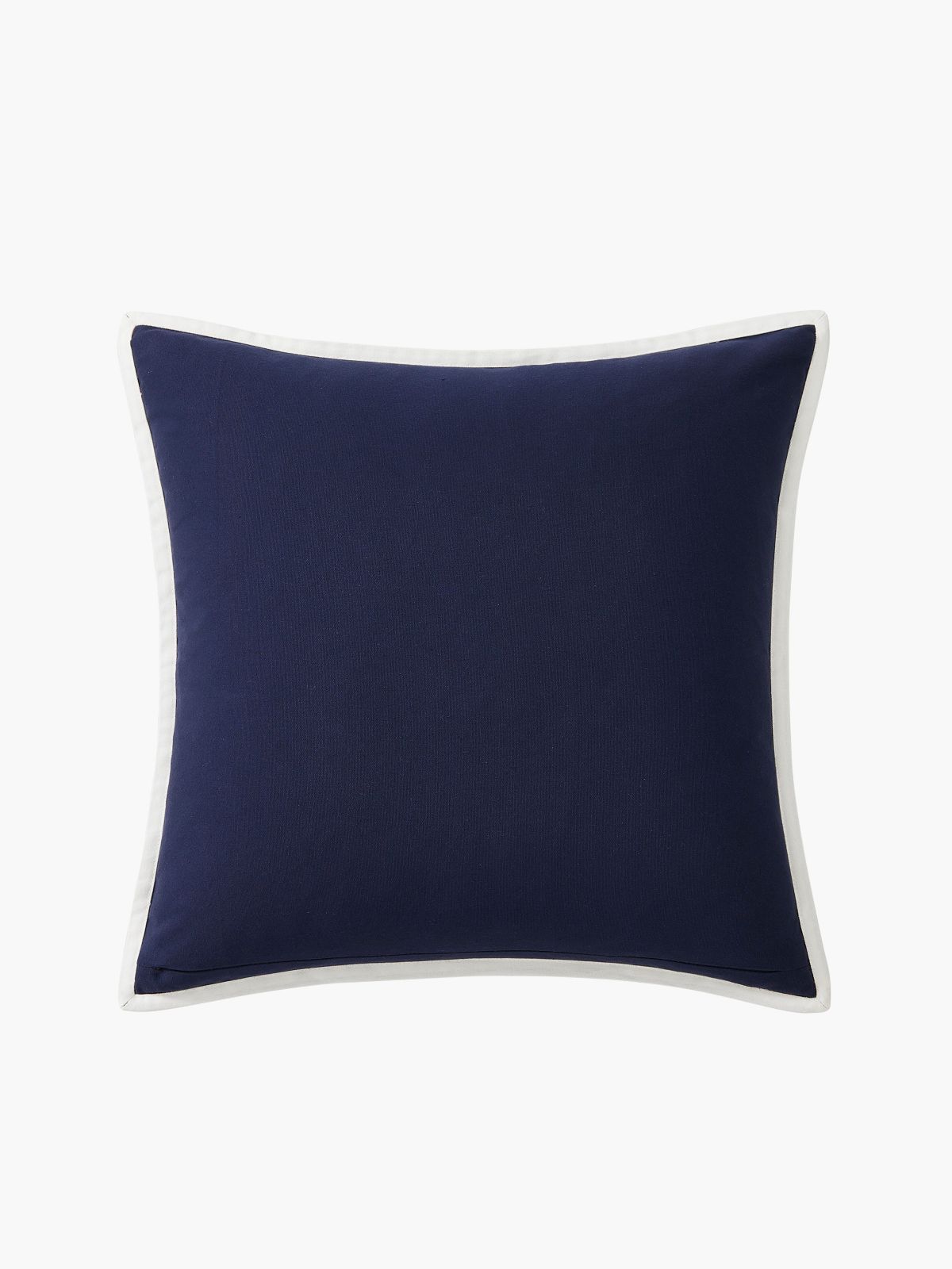 Contrast TH Monogram Logo Pillow — Core Navy