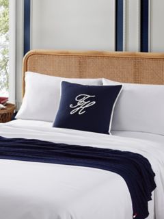 Contrast TH Monogram Logo Pillow — Core Navy 5